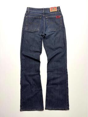parasuco flare wide leg denim jeans womens W28